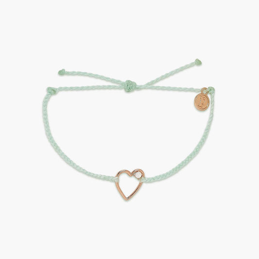 Pura Vida Rose Gold Sweetheart Stone Bracelet WINTERFRESH