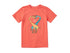 Life is Good Kids SS Crusher Giraffe Heart Tee MANGO ORANGE