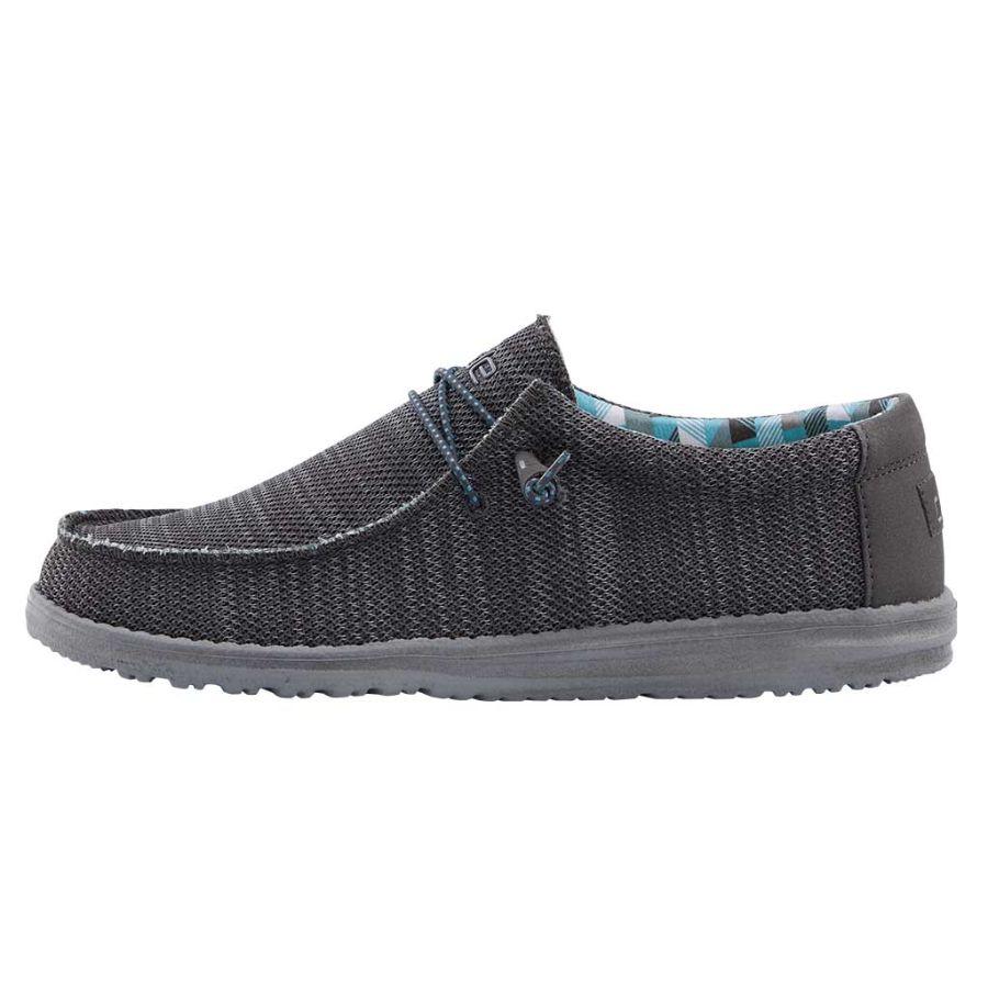 Hey Dude M Wally Sox CHARCOAL