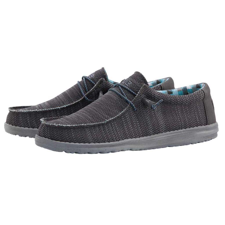 Hey Dude M Wally Sox CHARCOAL