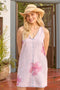 Mystree W Denim Shift Dress ROSE HAZE