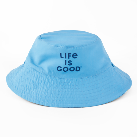 Life is Good Baby Made in the Shade Hat Flying Bugs COOL BLUE