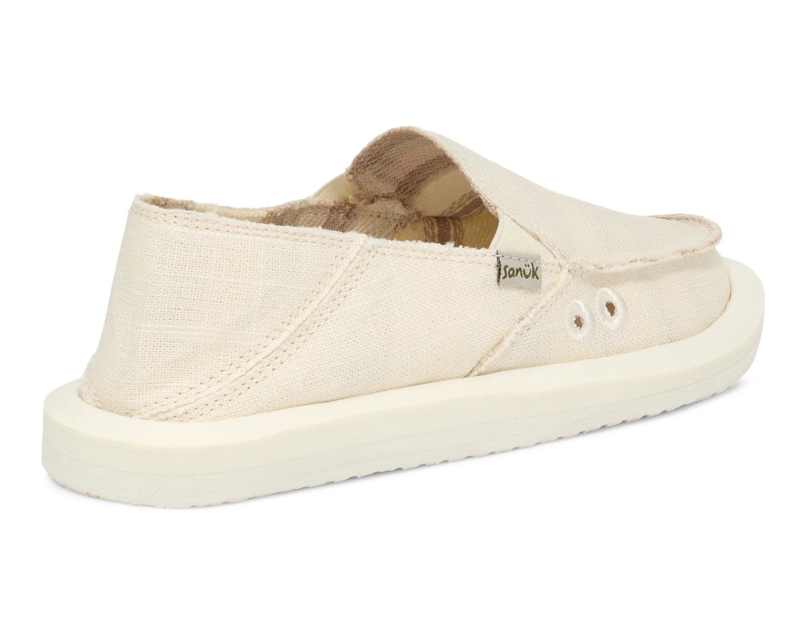 Sanuk W Donna Hemp WHITE