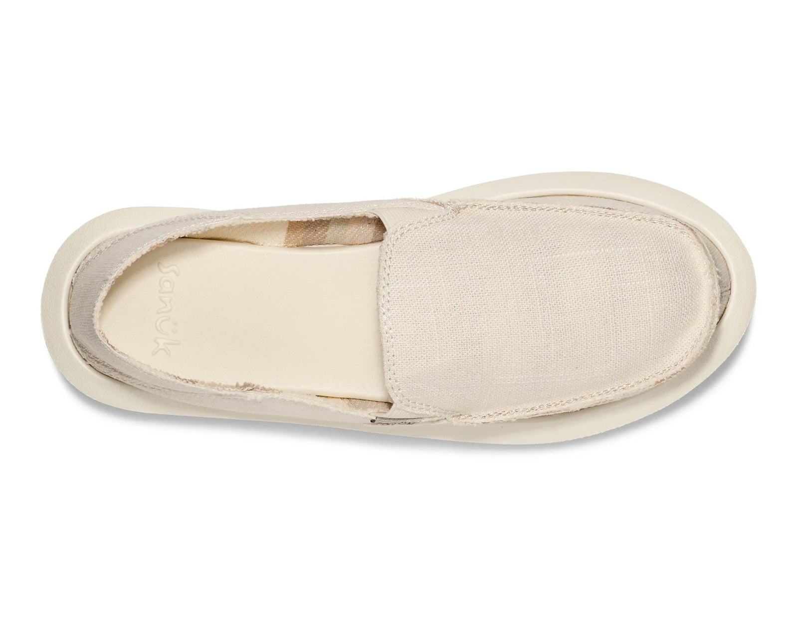 Sanuk W Donna Hemp WHITE