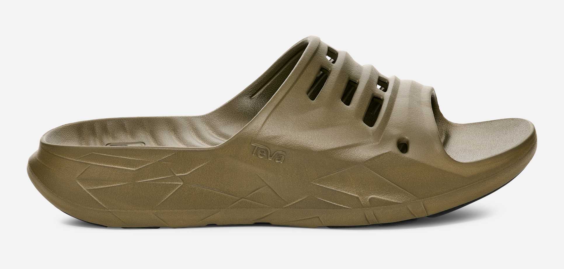 Teva M Aprestrail Slide DARK OLIVE