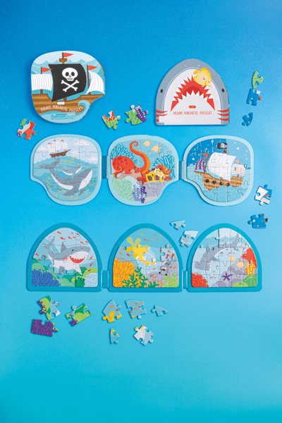Mud Pie Pirate Magnetic Puzzle