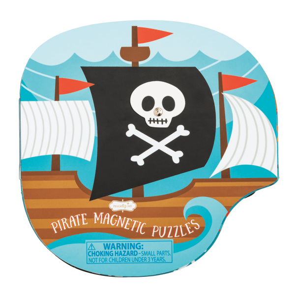 Mud Pie Pirate Magnetic Puzzle