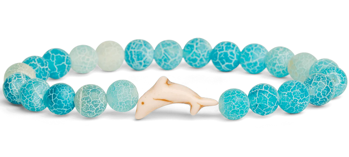 Fahlo Dolphin Odyssey Bracelet AQUA BLUE