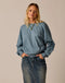Carve Designs W Anneke Supersoft Dolman BLUE MIRAGE HEATHER