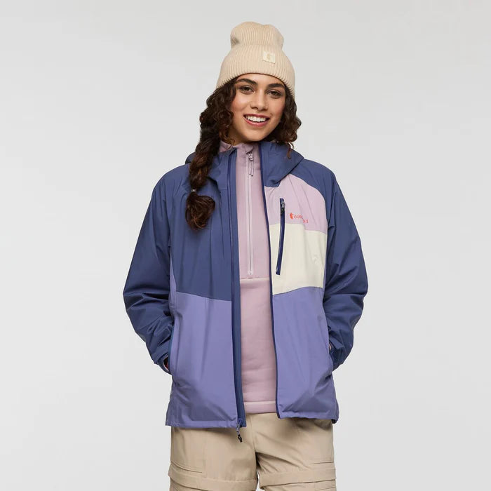 Cotopaxi W Impermeo 3L Hooded Jacket DUSK / BLUE SMOKE