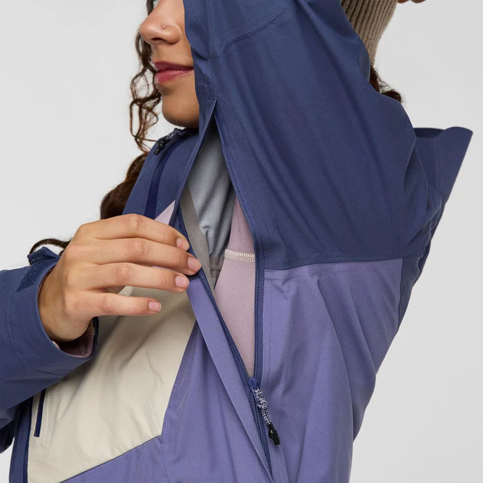 Cotopaxi W Impermeo 3L Hooded Jacket DUSK / BLUE SMOKE