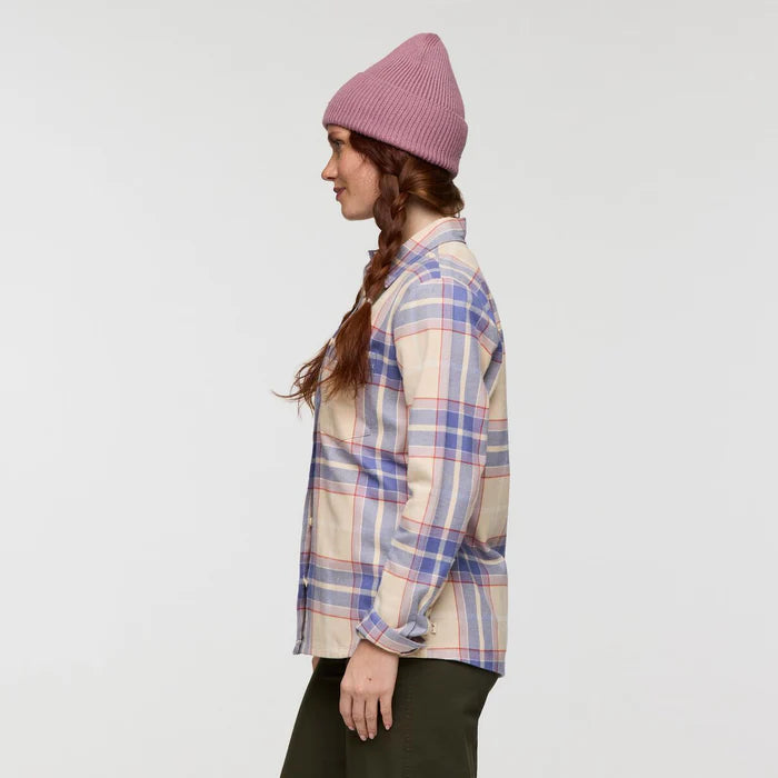 Cotopaxi W Quedo Flannel Shirt CREAM PLAID