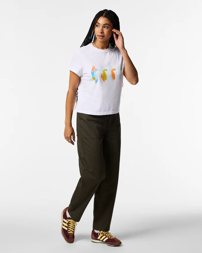 Cotopaxi W SS Cuatro Bitmap Tee WHITE
