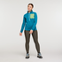 Cotopaxi W Otero Fleece Half Zip Pullover GULF