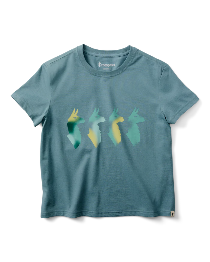 Cotopaxi W SS Cuatro Bitmap Tee EVERGLADE