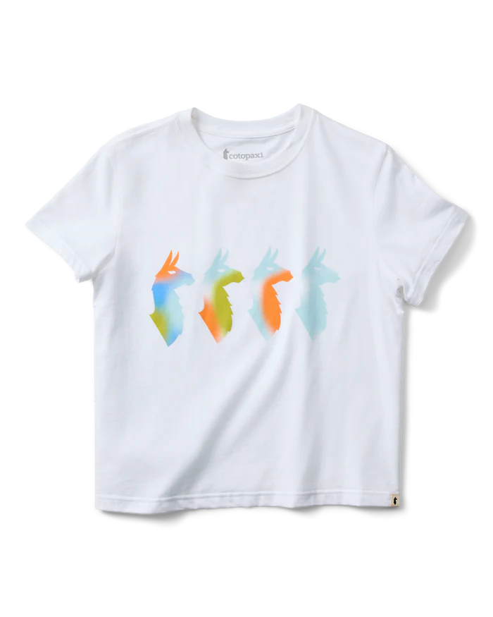 Cotopaxi W SS Cuatro Bitmap Tee WHITE