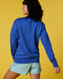 Cotopaxi W Lava Llama Sweatshirt AZURE