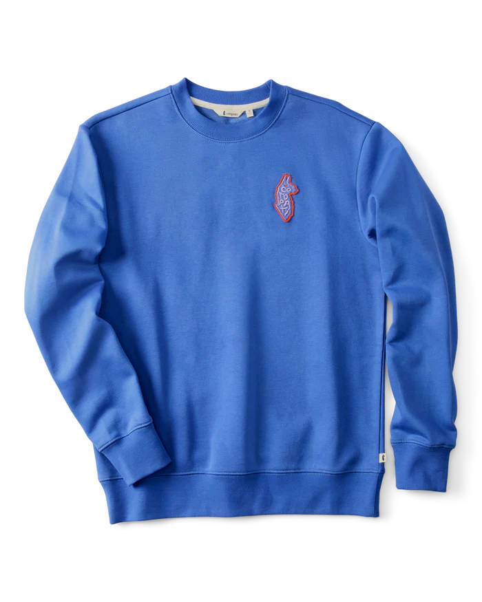 Cotopaxi W Lava Llama Sweatshirt AZURE