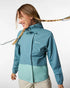 Cotopaxi W Rayu Rain Jacket EVERGLADE / TIDE POOL