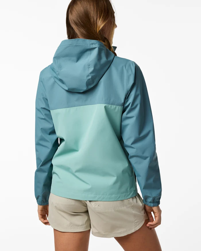 Cotopaxi W Rayu Rain Jacket EVERGLADE / TIDE POOL
