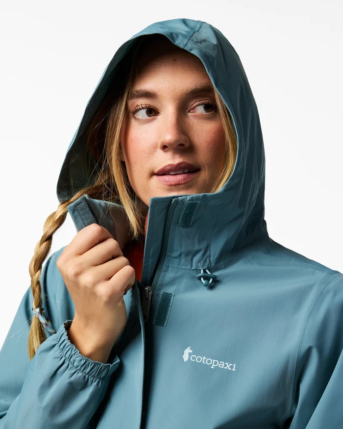 Cotopaxi W Rayu Rain Jacket EVERGLADE / TIDE POOL