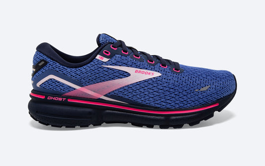 Brooks W Ghost 15 BLUE/PEACOCK/PINK