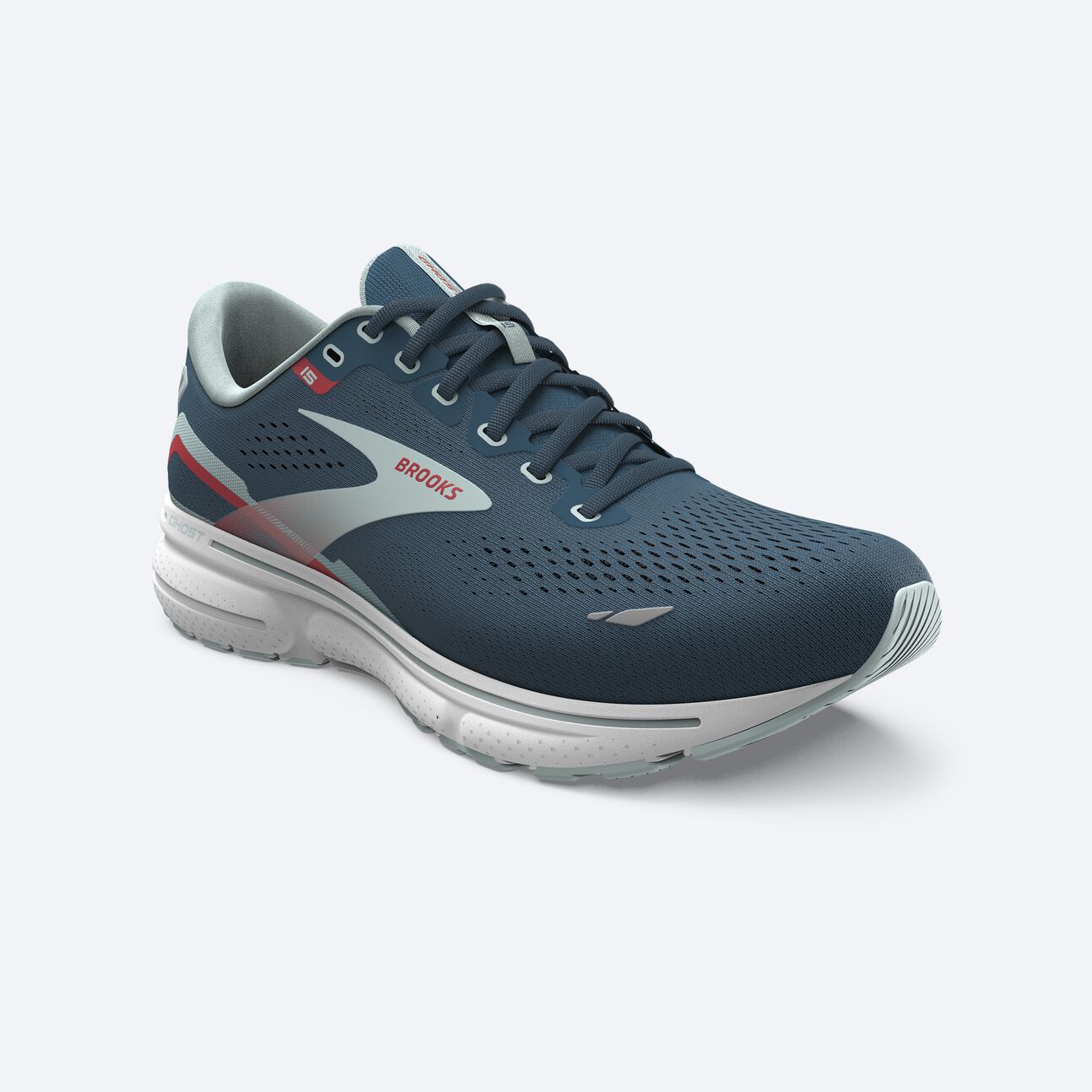 Brooks W Ghost 15 LEGION BLUE/ BLUE/ BITTERSWEET