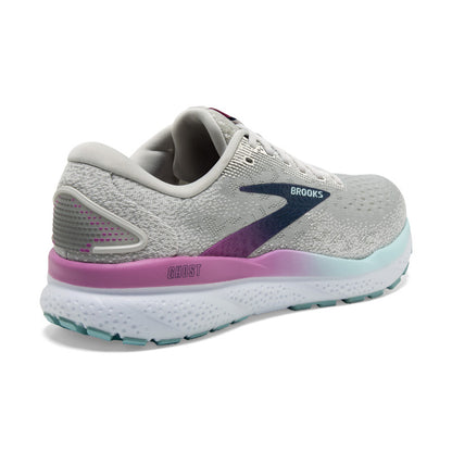 Brooks W Ghost 16 WHITE / GREY / ESTATE BLUE