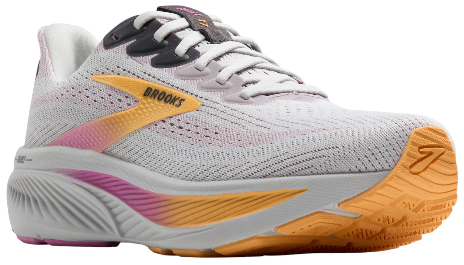 Brooks W Ghost 17 OYSTER/APRICOT/PINK
