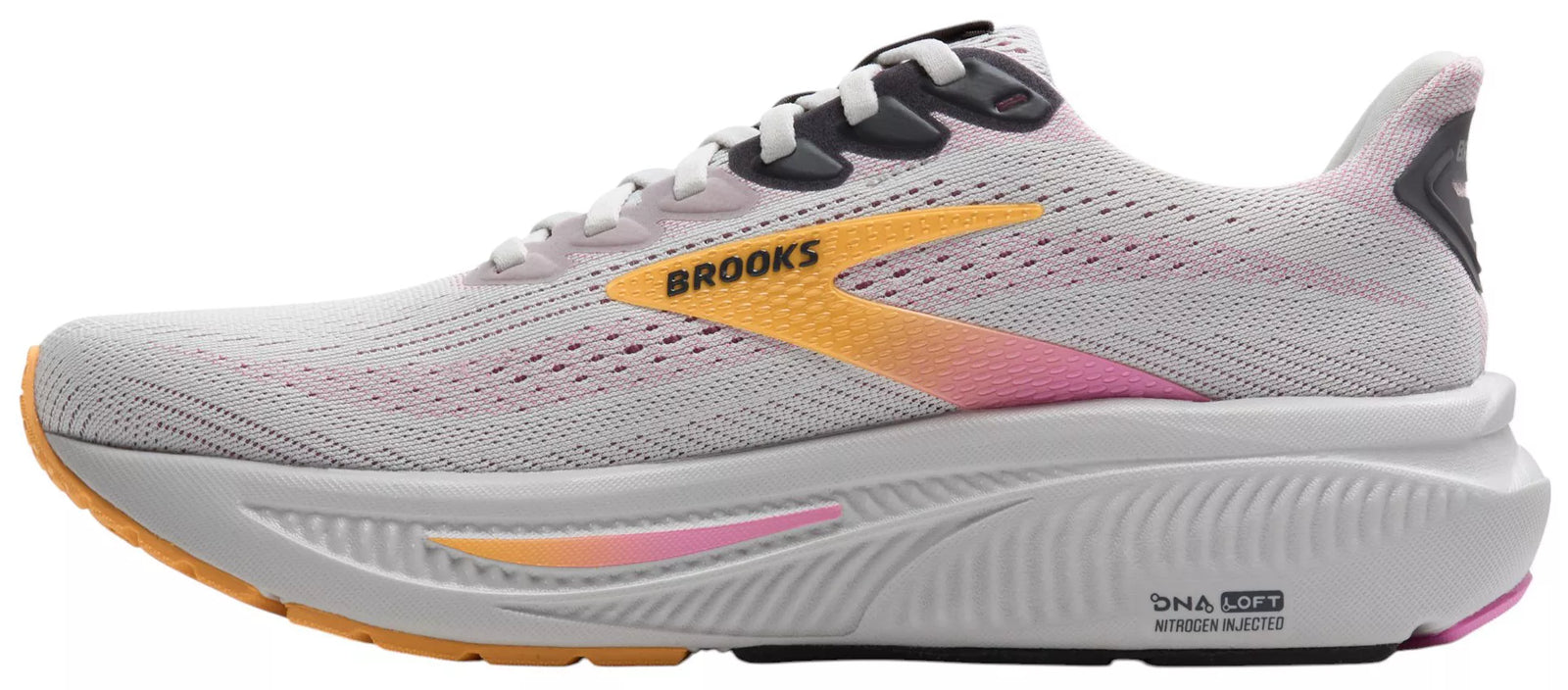 Brooks W Ghost 17 OYSTER/APRICOT/PINK