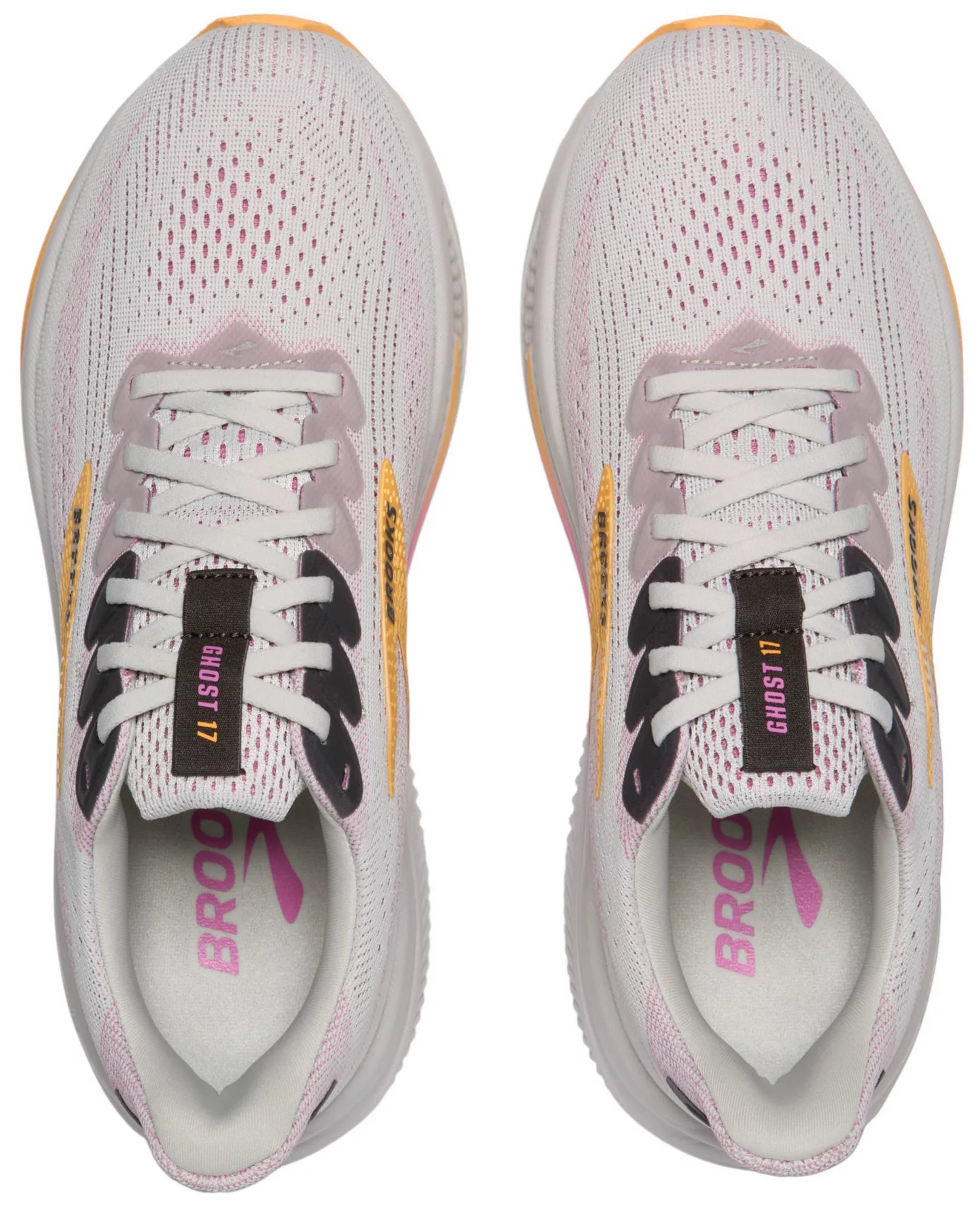 Brooks W Ghost 17 OYSTER/APRICOT/PINK