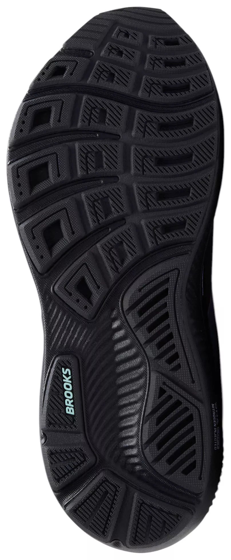 Brooks W Ghost 17 GREY/CLEARWATER/PURPLE