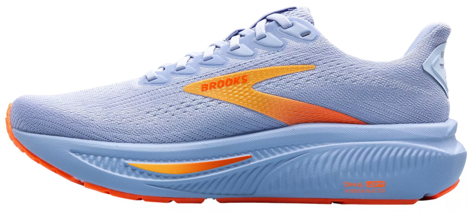 Brooks W Ghost 17 BLUE HERON / WHITE / ORANGE
