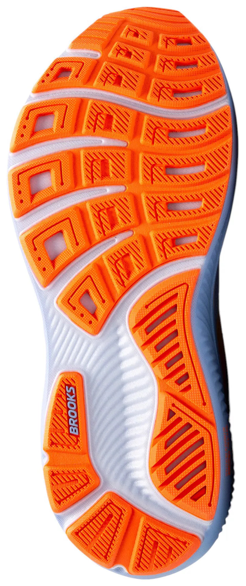 Brooks W Ghost 17 BLUE HERON / WHITE / ORANGE