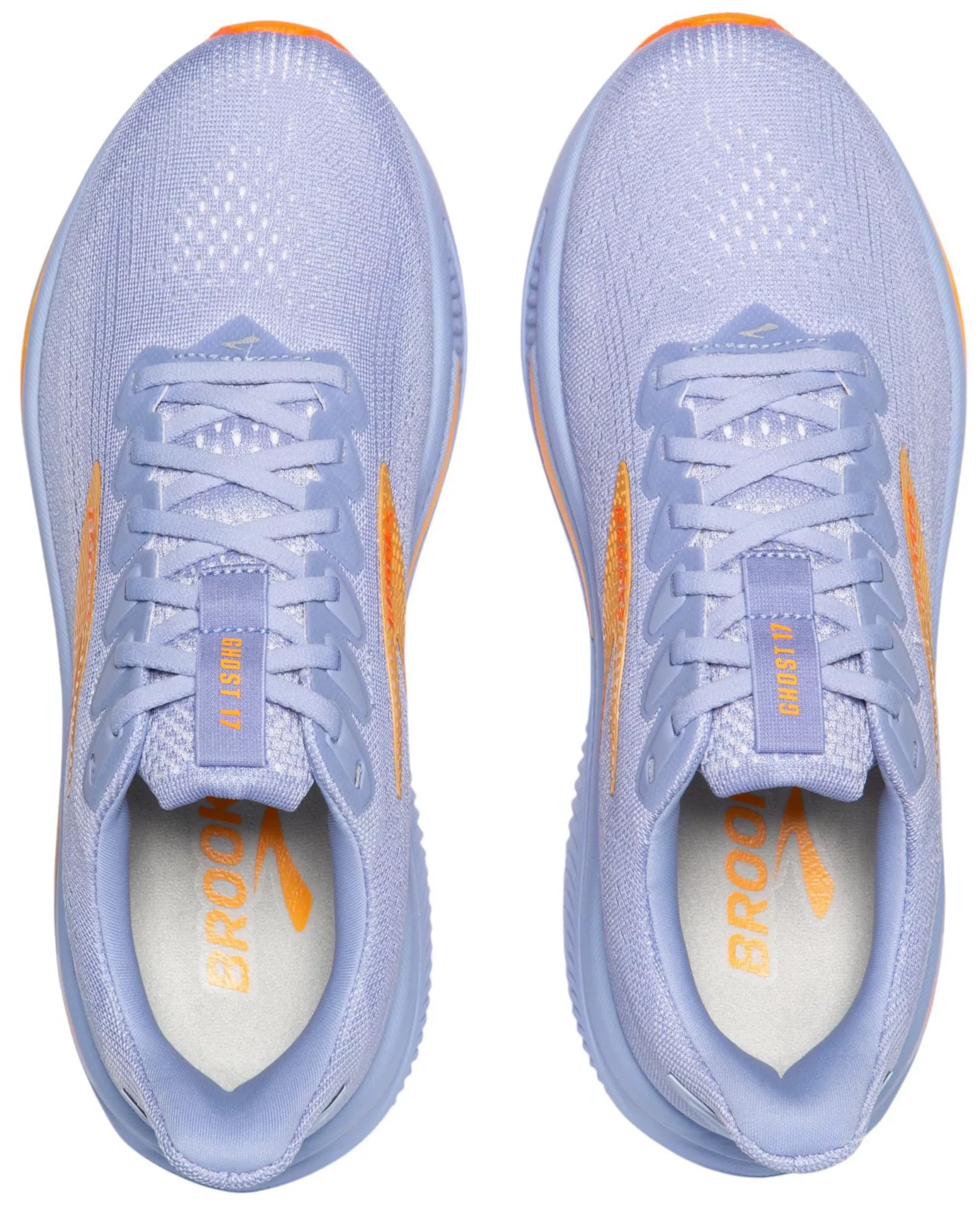 Brooks W Ghost 17 BLUE HERON / WHITE / ORANGE
