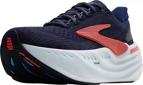 Brooks W Glycerin Max PEACOAT/BLUE RB/ HOT CORAL