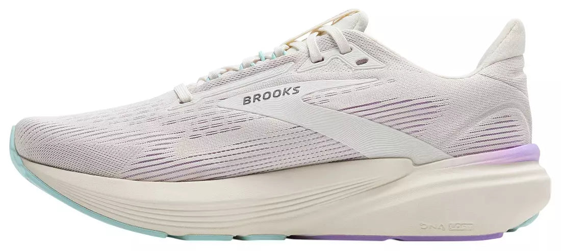 Brooks W Revel 8 COCONUT / PURPLE ROSE / CLEARWATER