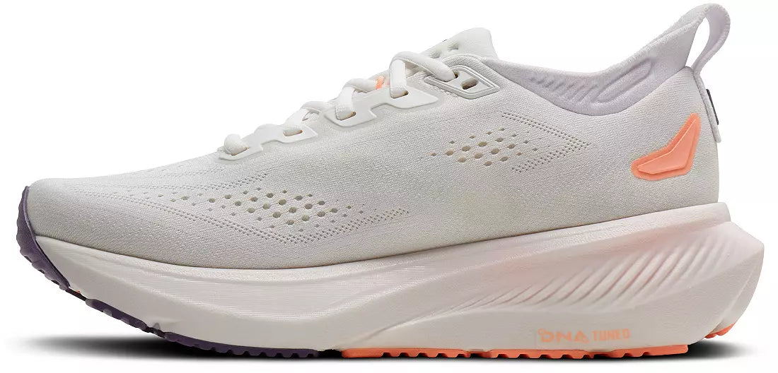 Brooks W Glycerin 23 WHITE/MULLED GRAPE/CLEAR