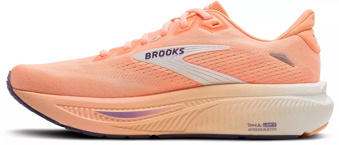 Brooks W Ghost 18 PEACH/GRAPE/COCONUT