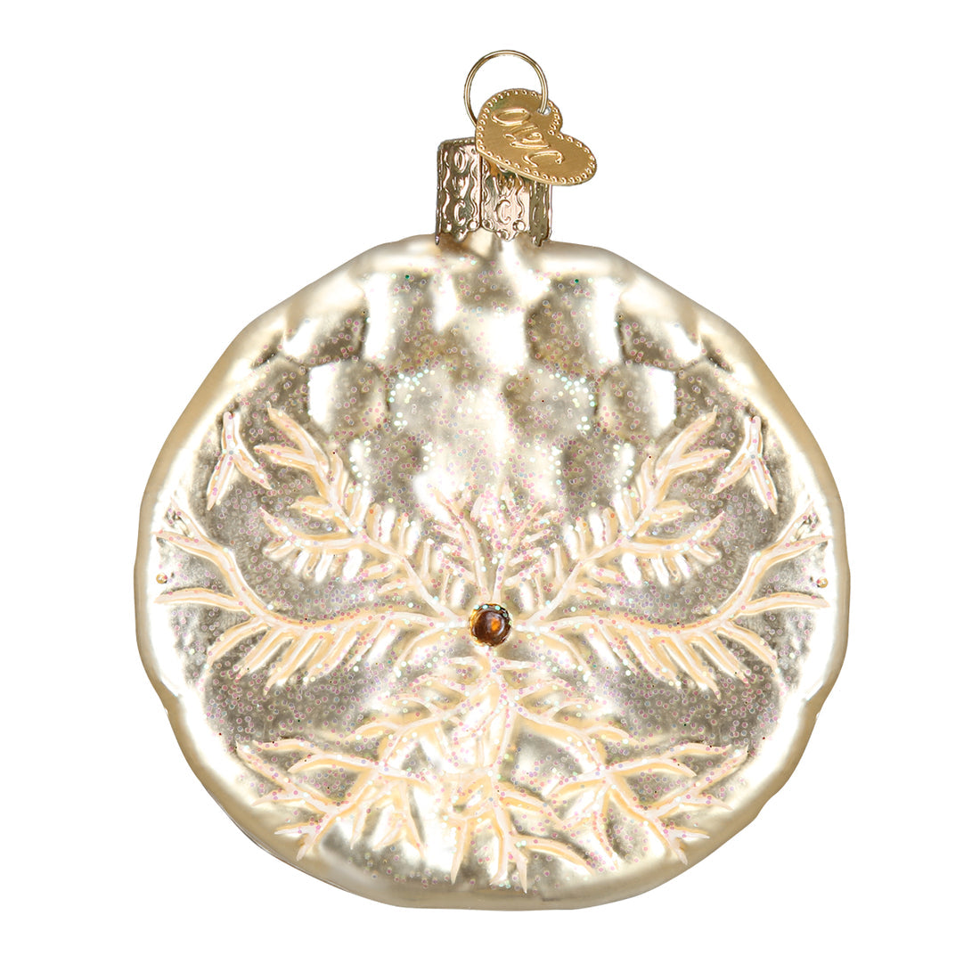 Old World Christmas Ornament SAND DOLLAR