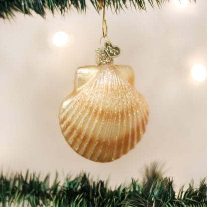 Old World Christmas Ornament SCALLOP SHELL