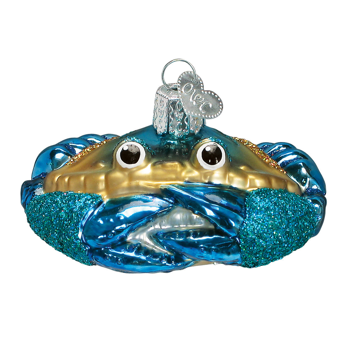 Old World Christmas Ornament BLUE CRAB