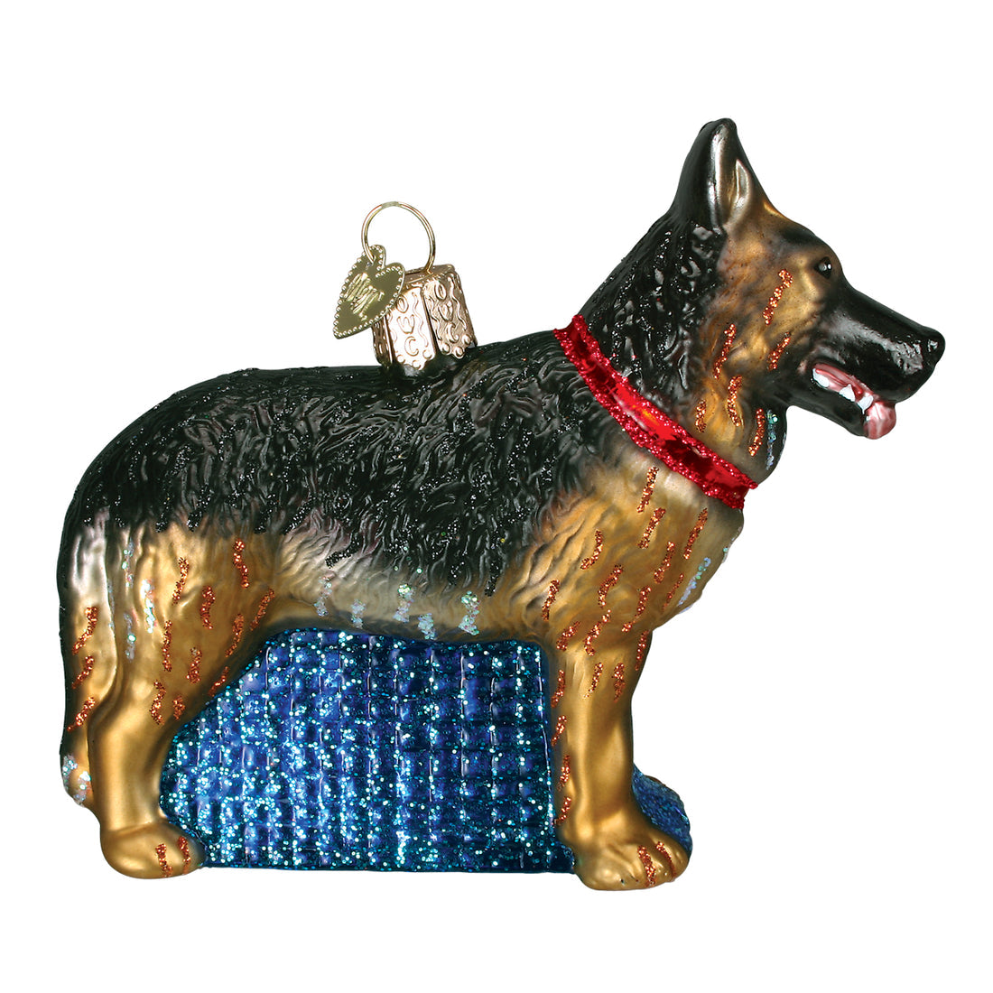 Old World Christmas Ornament GERMAN SHEPHERD