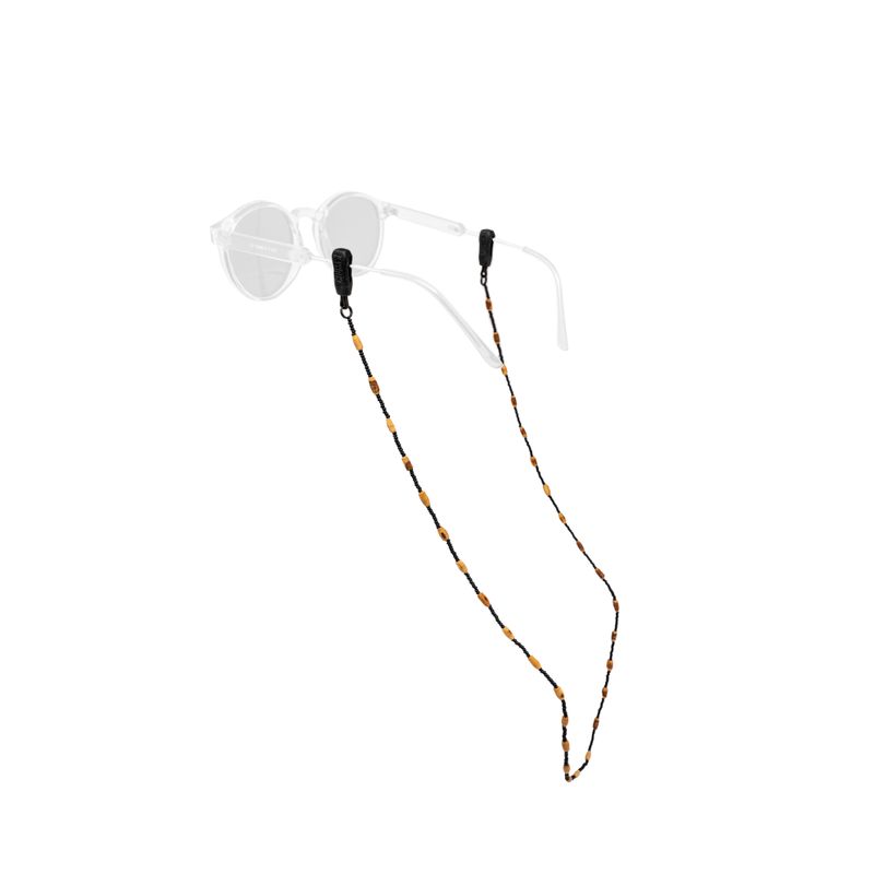Chums Beaded Retainer BLACK/TAN BEAD
