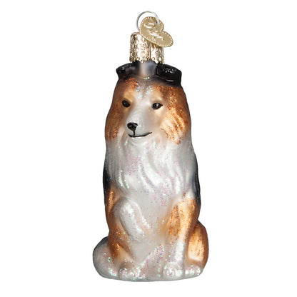 Old World Christmas Ornament SHELTIE