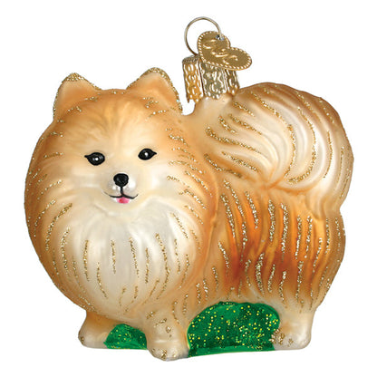 Old World Christmas Ornament STANDING POMERANIAN