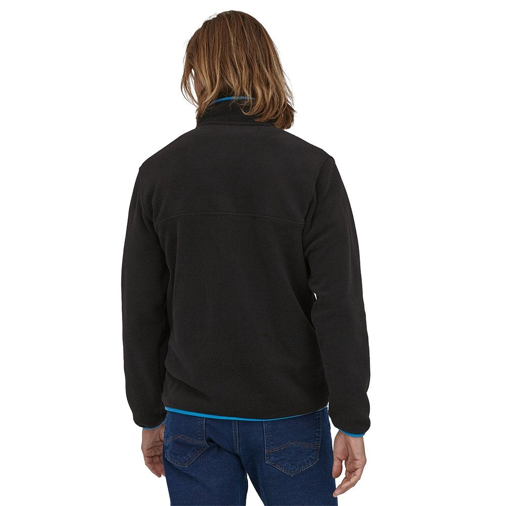 Patagonia M Lightweight Synchilla Snap-T Pullover BLACK