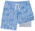Chubbies M 7" Lined Swim Trunk THIGHNAPPLES MEDIUM BLUE