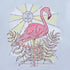 Life is Good W SS Crusher Dreamy Flamingo Tee GLACIER BLUE