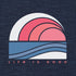 Life is Good LS W Sun Crusher Sun & Water Tee DARKEST BLUE